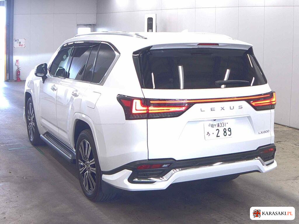 Lexus LX 2022 from a Japanese auction