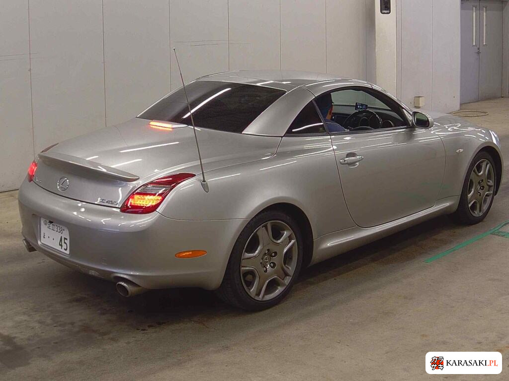Lexus SC 2006 z aukcji japońskiej