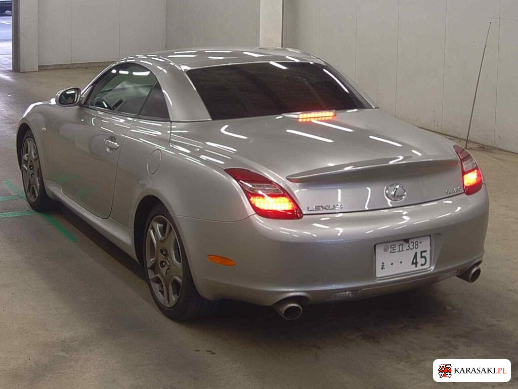 Lexus SC 2006 z aukcji japońskiej