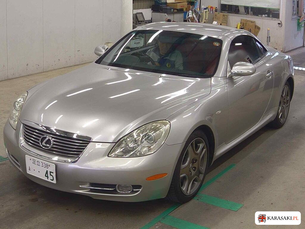 Lexus SC 2006 z aukcji japońskiej