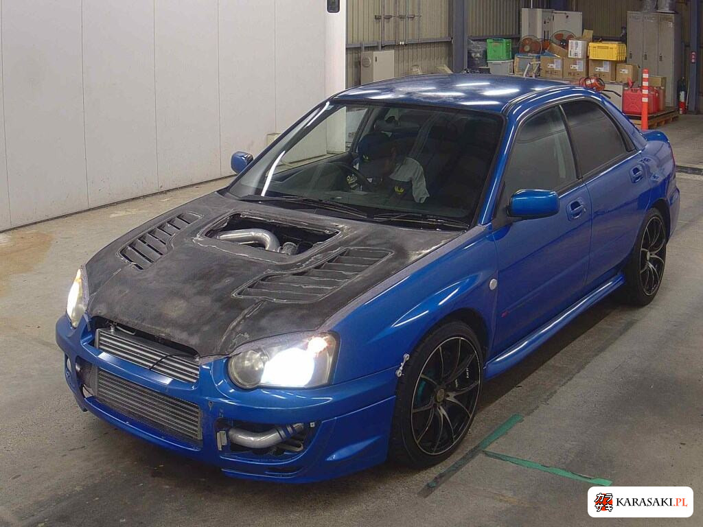 Subaru Impreza WRX 2003 z aukcji japońskiej