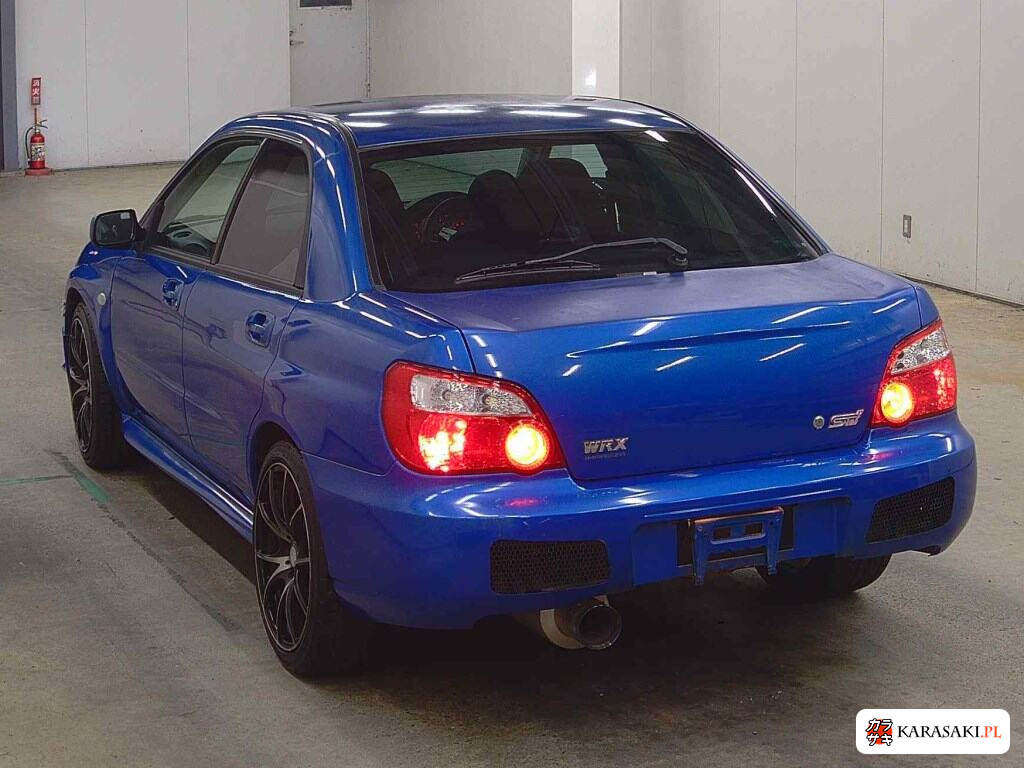 Subaru Impreza WRX 2003 z aukcji japońskiej