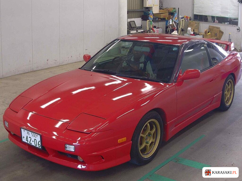 Nissan 180SX 1996 z aukcji japońskiej