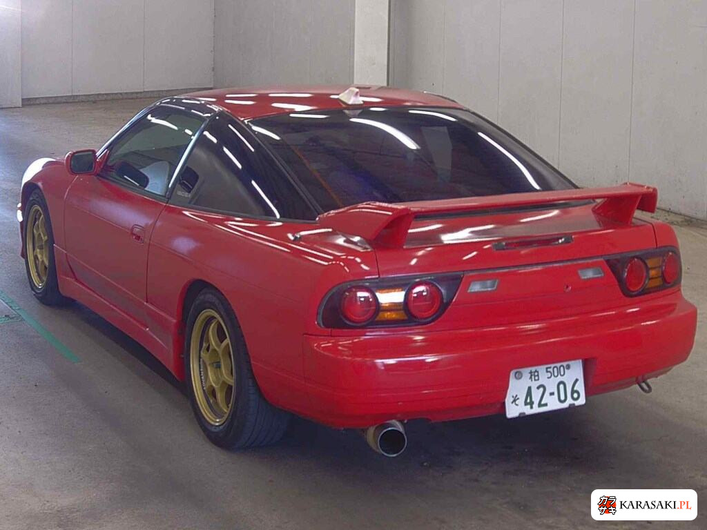 Nissan 180SX 1996 z aukcji japońskiej