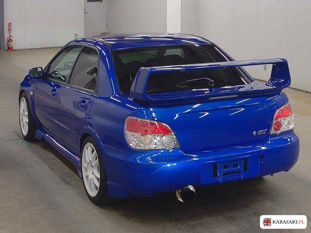 Subaru Impreza WRX 2002 z aukcji japońskiej