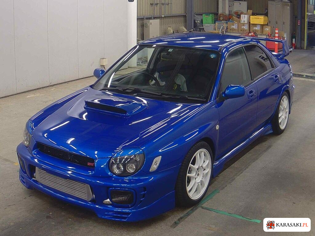 Subaru Impreza WRX 2002 z aukcji japońskiej