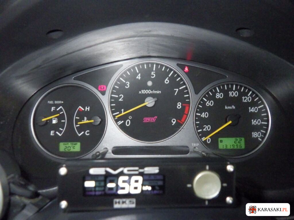 Subaru Impreza WRX 2002 z aukcji japońskiej