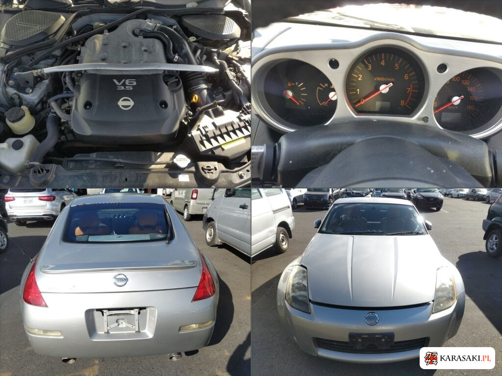 Nissan Fairlady Z 2002 z aukcji japońskiej