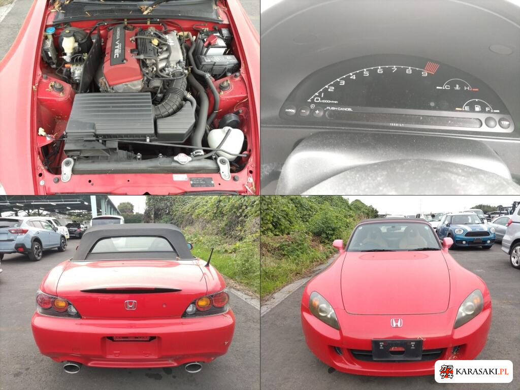 Honda S2000 2004 z aukcji japońskiej