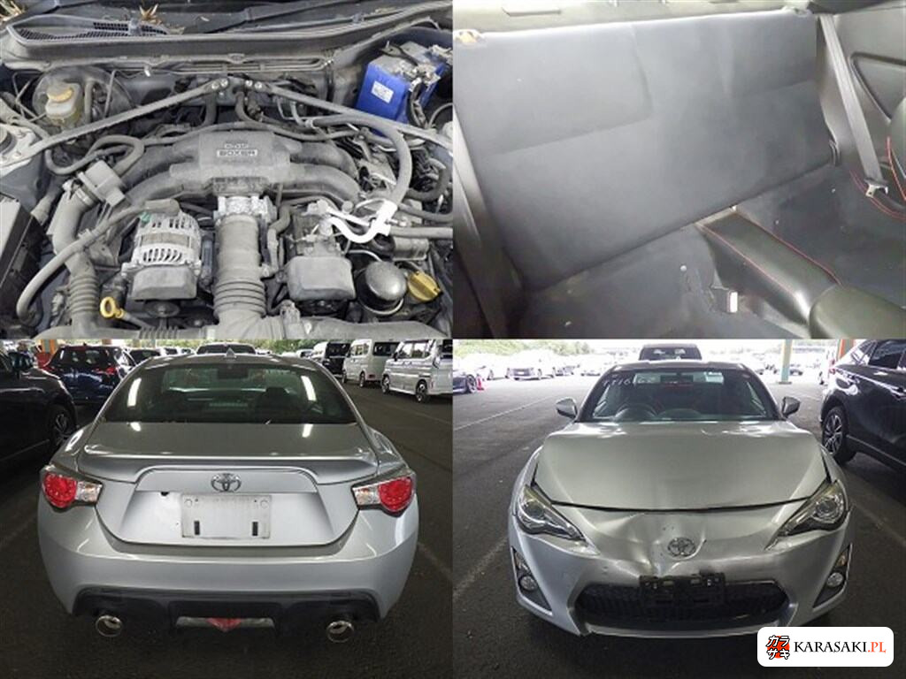 Toyota 86 2012 z aukcji japońskiej