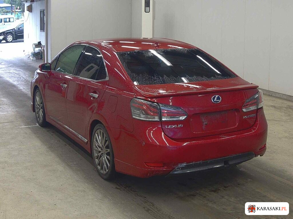 Lexus HS 2013 z aukcji japońskiej