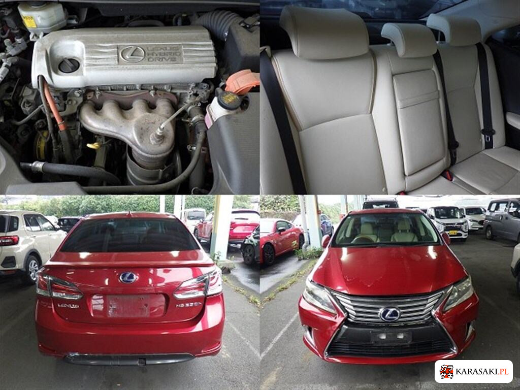 Lexus HS 2013 z aukcji japońskiej