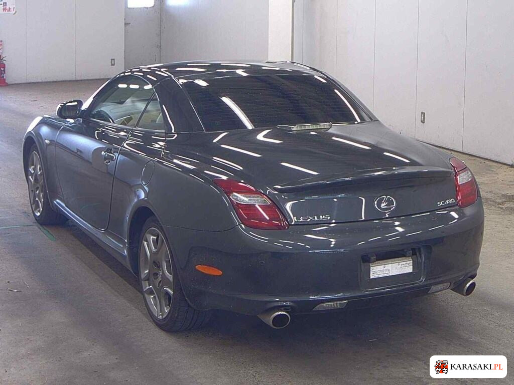 Lexus SC 2006 z aukcji japońskiej