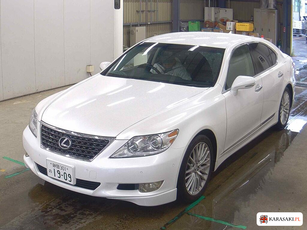 Lexus LS 2009 z aukcji japońskiej