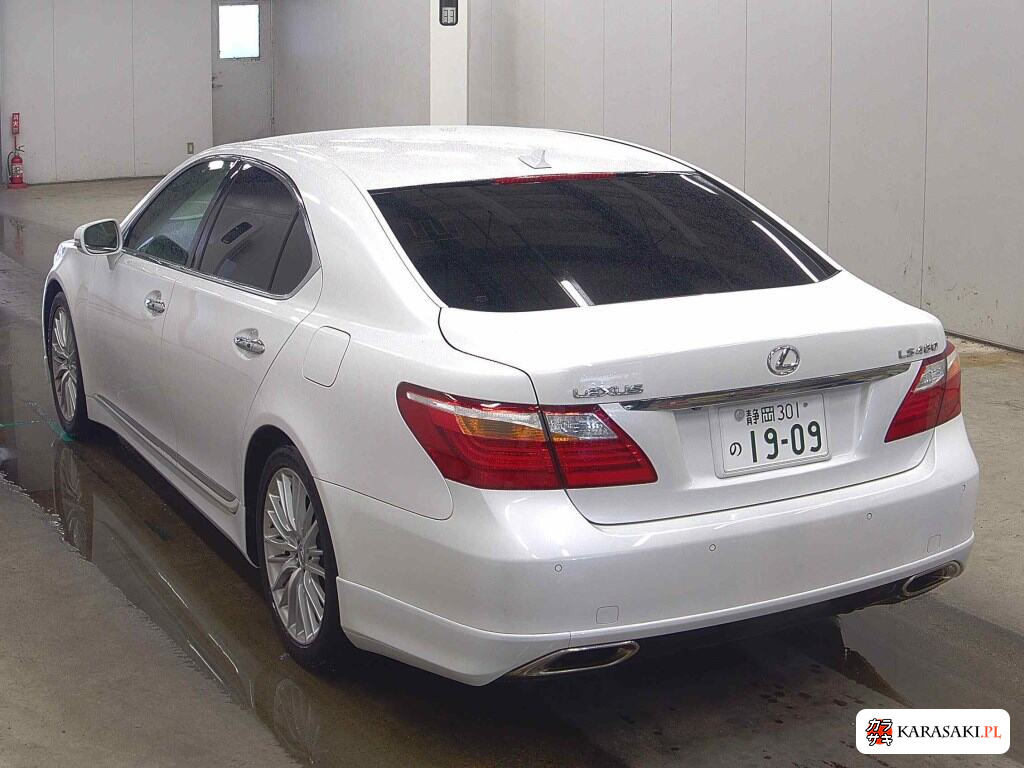 Lexus LS 2009 z aukcji japońskiej