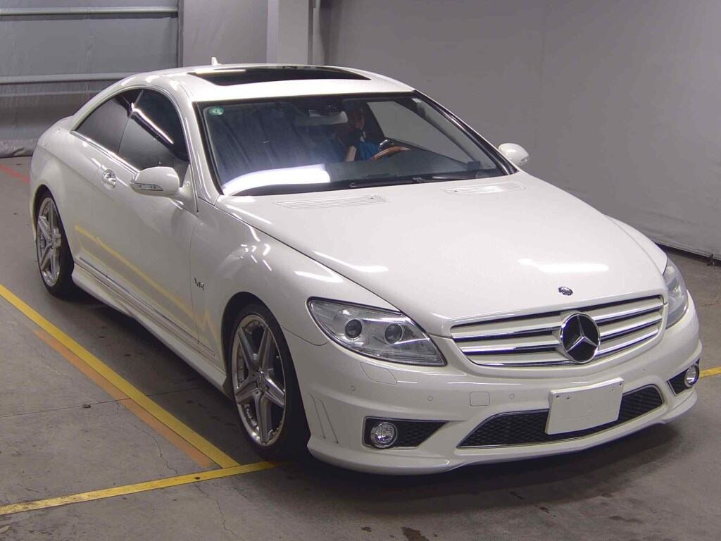 Mercedes Benz CL 2007 z aukcji japońskiej