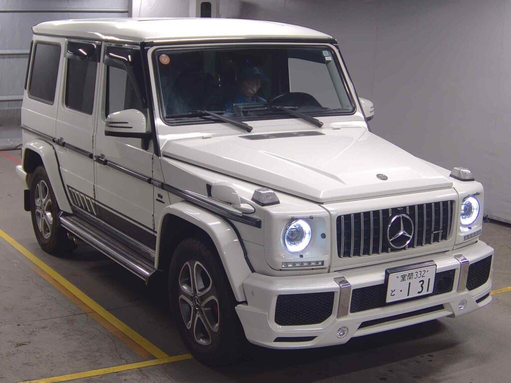 Mercedes Benz G-Class 2012 z aukcji japońskiej