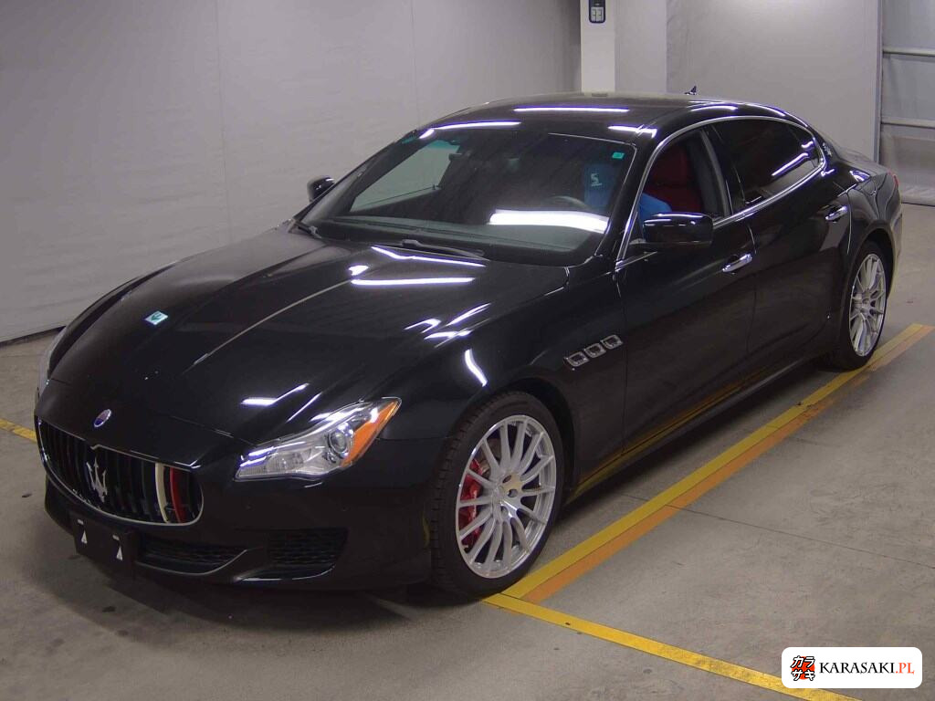 Maserati Quattroporte 2015 z aukcji japońskiej