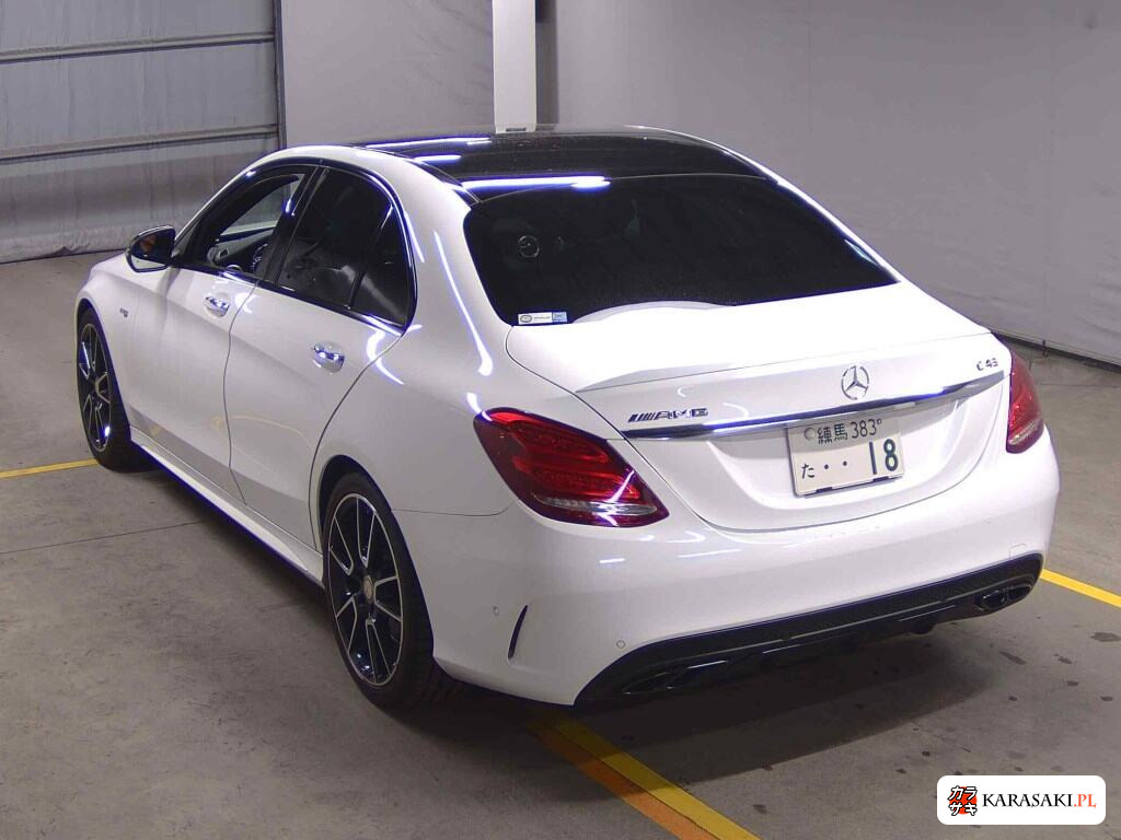 Mercedes AMG C-Class 2017 z aukcji japońskiej
