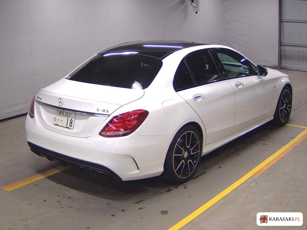 Mercedes AMG C-Class 2017 z aukcji japońskiej