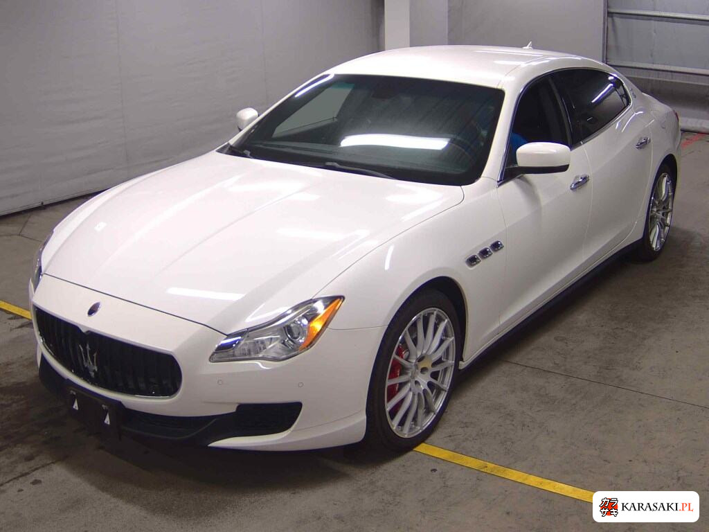 Maserati Quattroporte 2017 z aukcji japońskiej