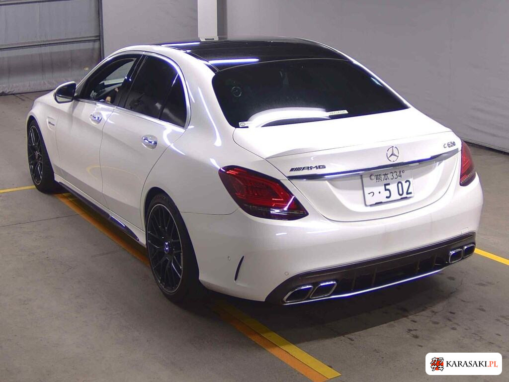 Mercedes AMG C-Class 2019 z aukcji japońskiej