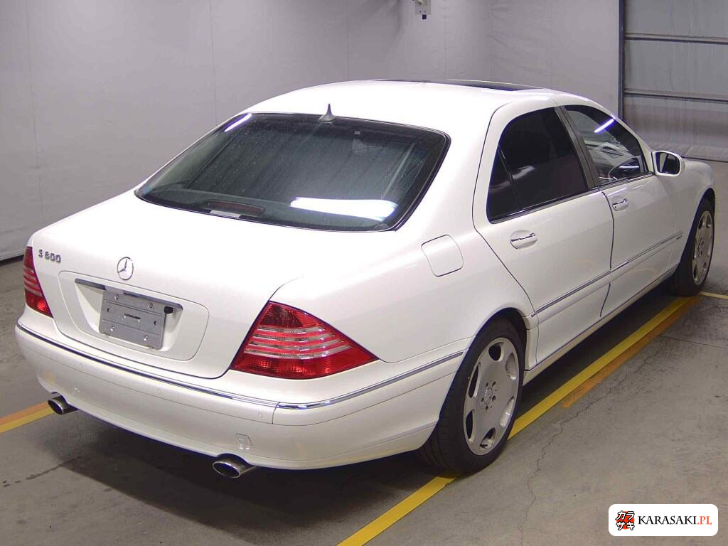 Mercedes Benz S-Class 2004 z aukcji japońskiej