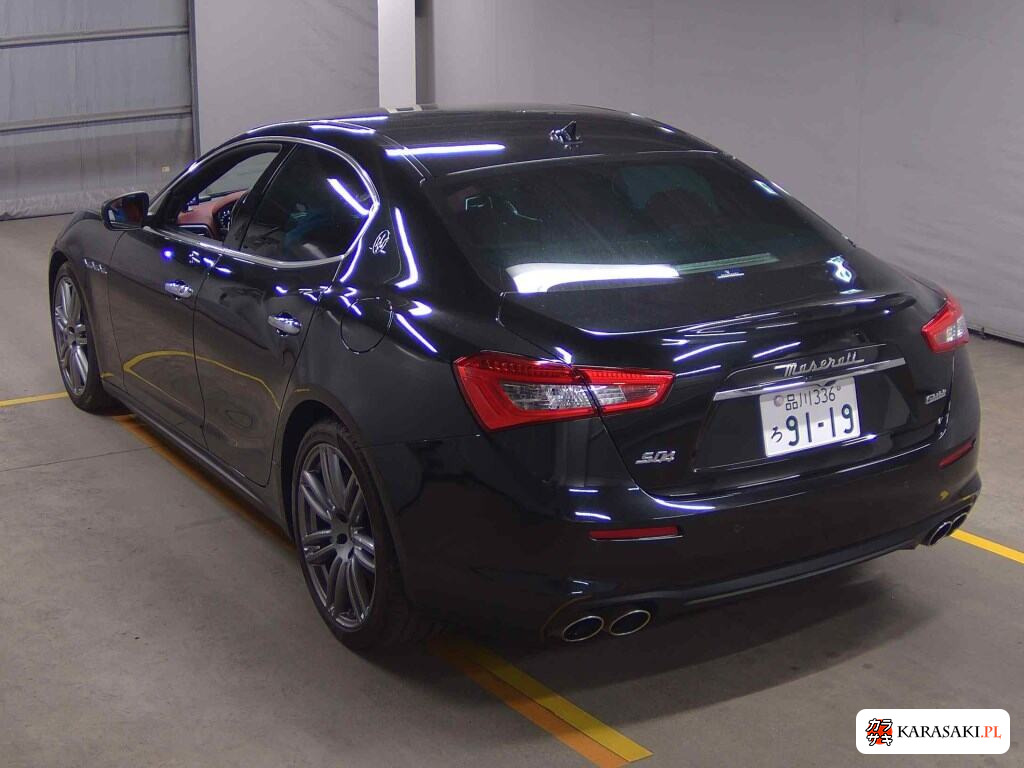 Maserati Ghibli 2018 z aukcji japońskiej