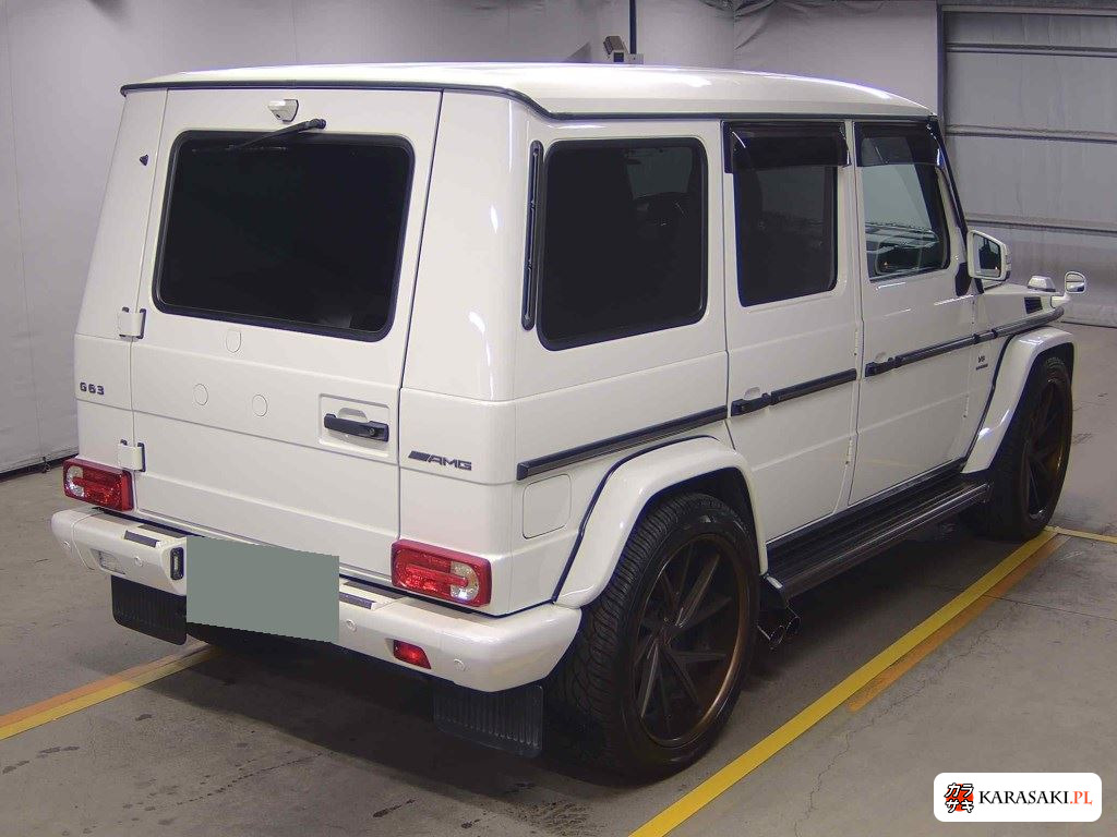 Mercedes AMG G-Class 2012 z aukcji japońskiej