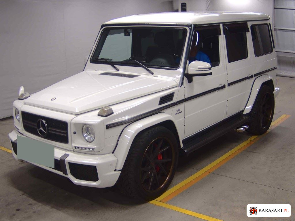 Mercedes AMG G-Class 2012 z aukcji japońskiej
