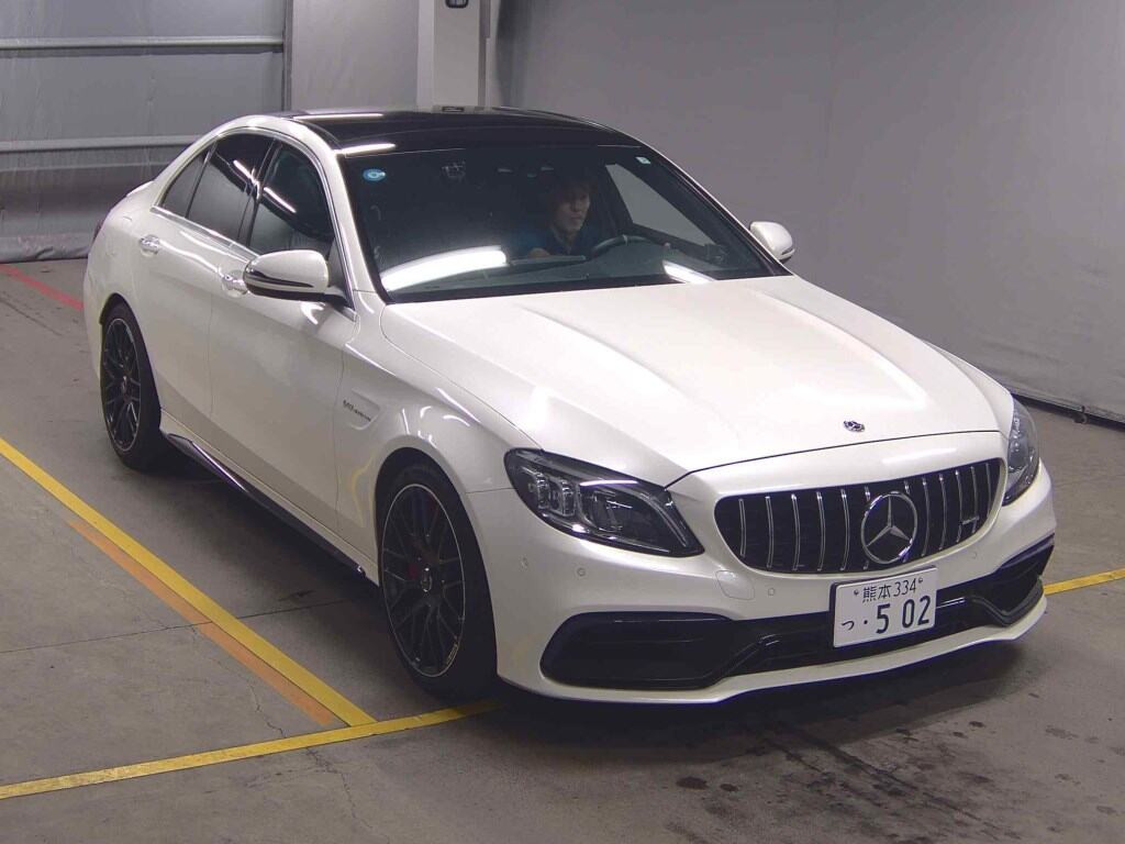 Mercedes-AMG C-Class 2019 z aukcji japońskiej