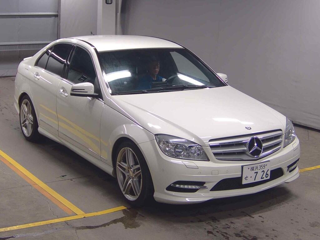 Mercedes-Benz C-Class 2010 z aukcji japońskiej