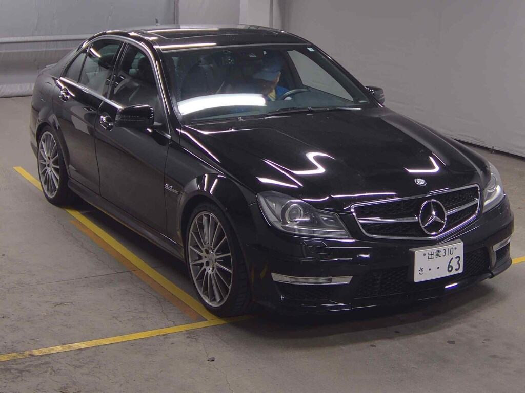 Mercedes-Benz C-Class 2012 z aukcji japońskiej
