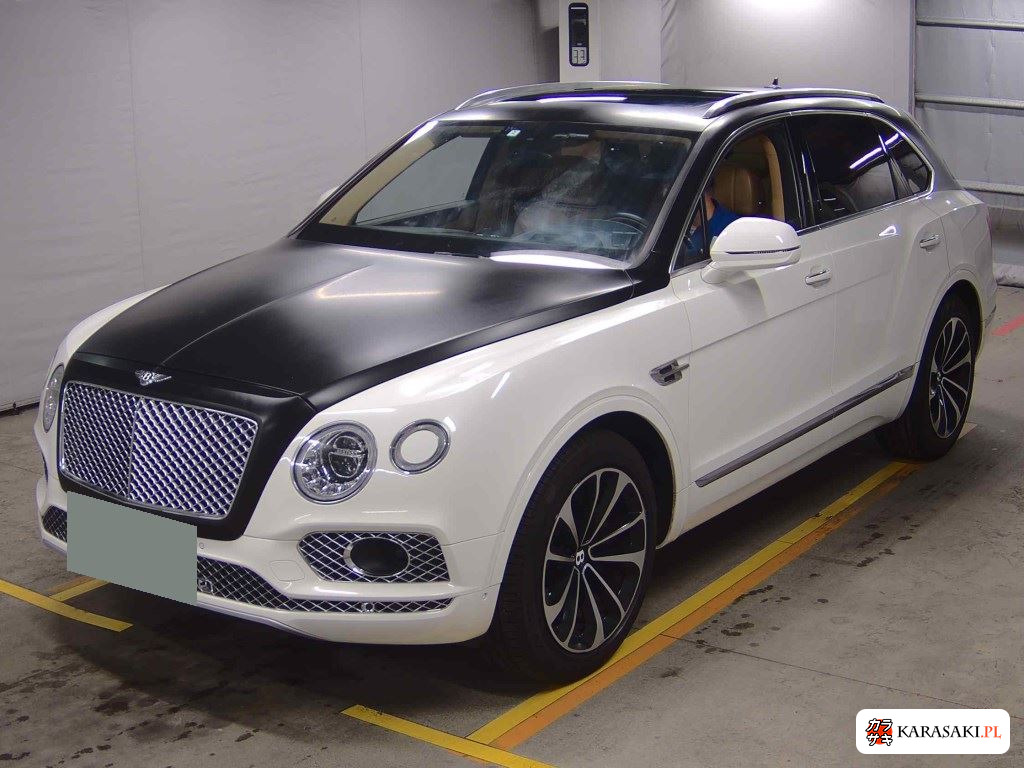 Bentley Bentayga 2017 z aukcji japońskiej