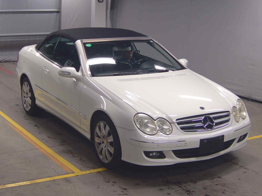 Mercedes-Benz CLK 2007 z aukcji japońskiej