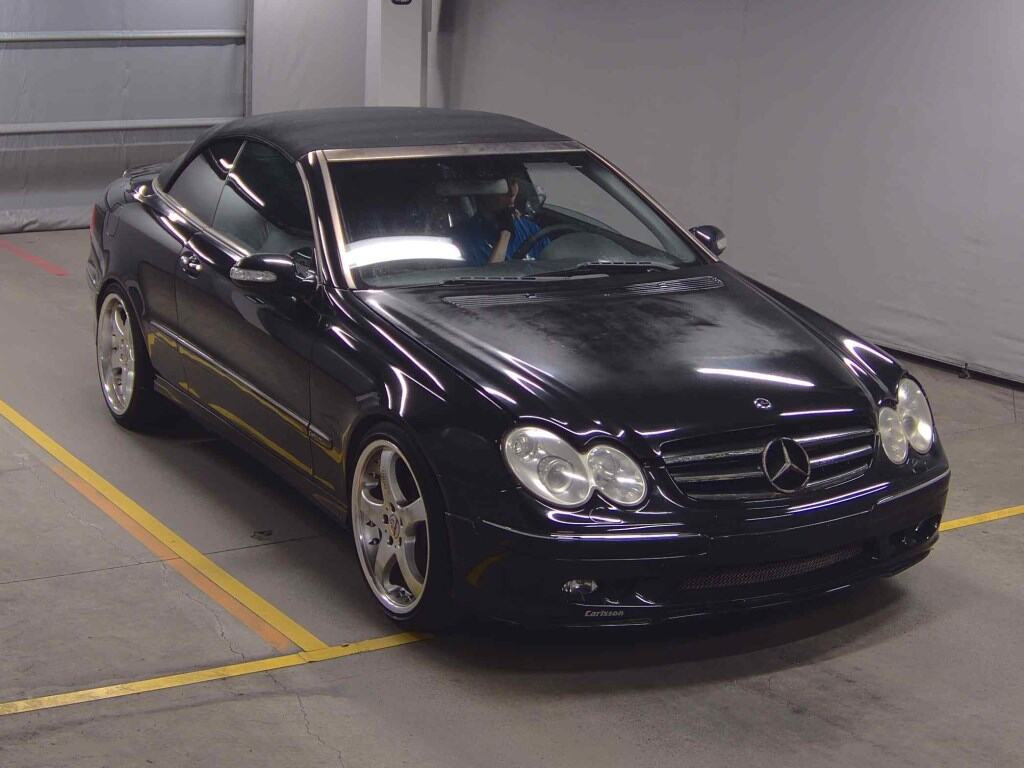 Mercedes-Benz CLK 2003 z aukcji japońskiej