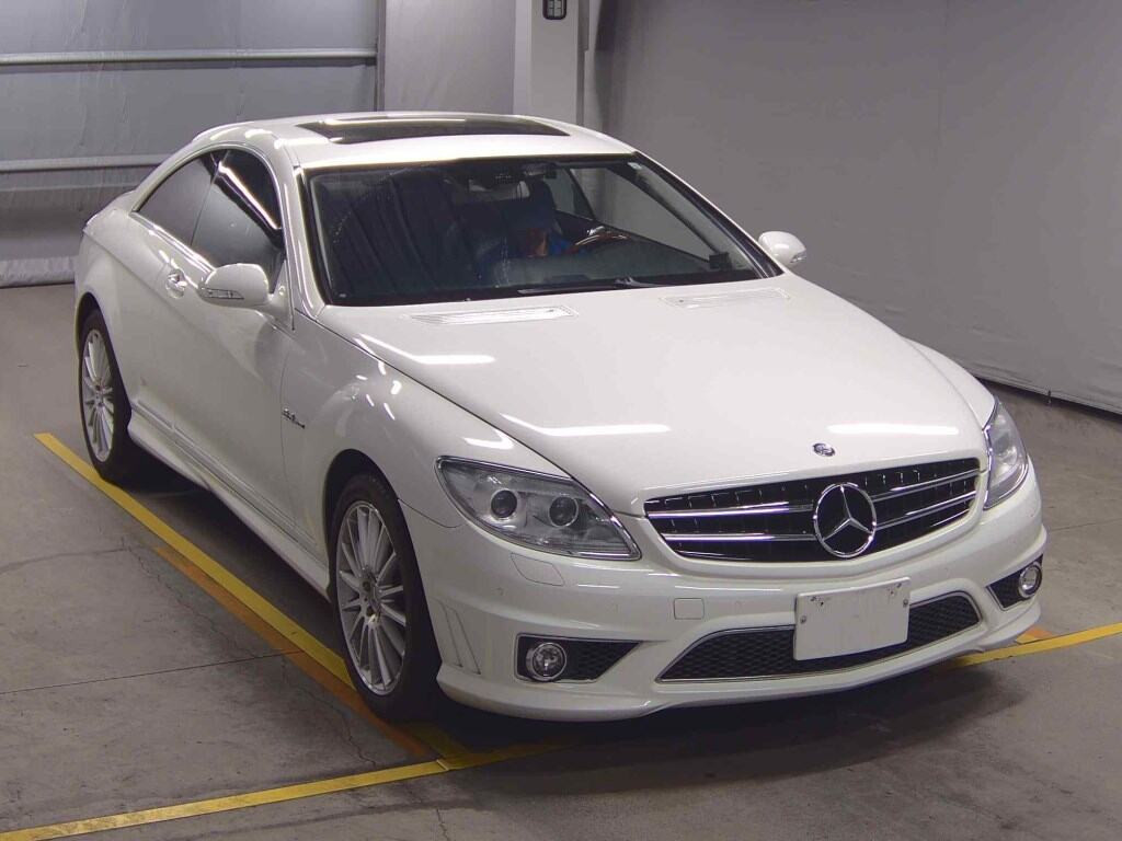 Mercedes-Benz CL 2007 z aukcji japońskiej