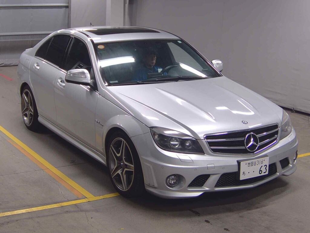 Mercedes-Benz C-Class 2008 z aukcji japońskiej