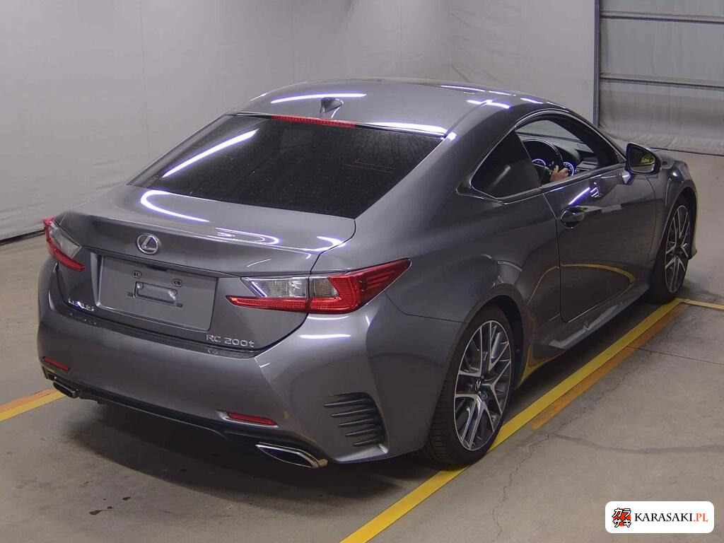 Lexus RC 2015 z aukcji japońskiej