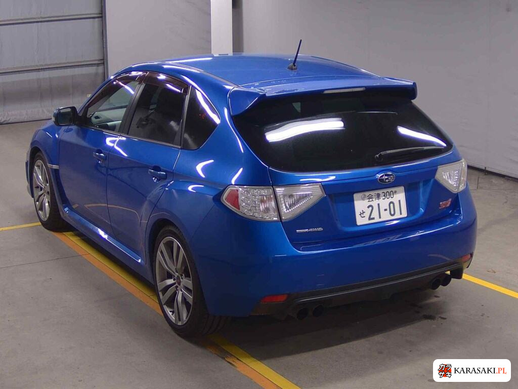 Subaru Impreza 2013 z aukcji japońskiej