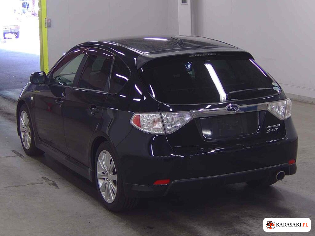 Subaru Impreza 2007 z aukcji japońskiej