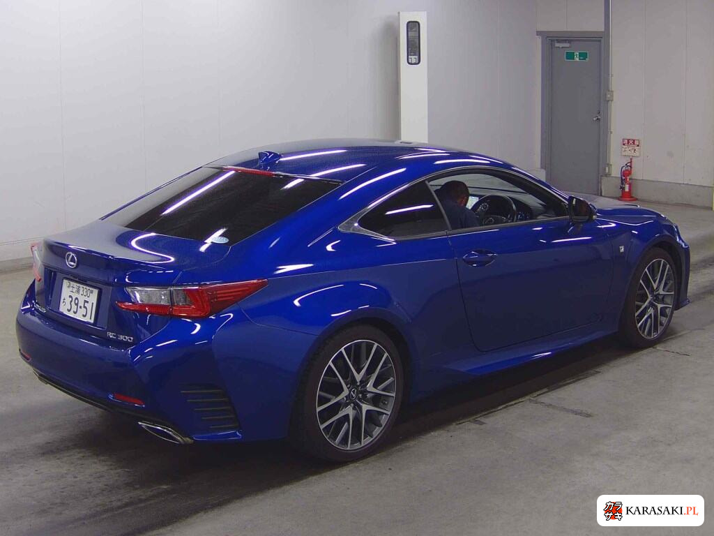 Lexus RC 2018 z aukcji japońskiej