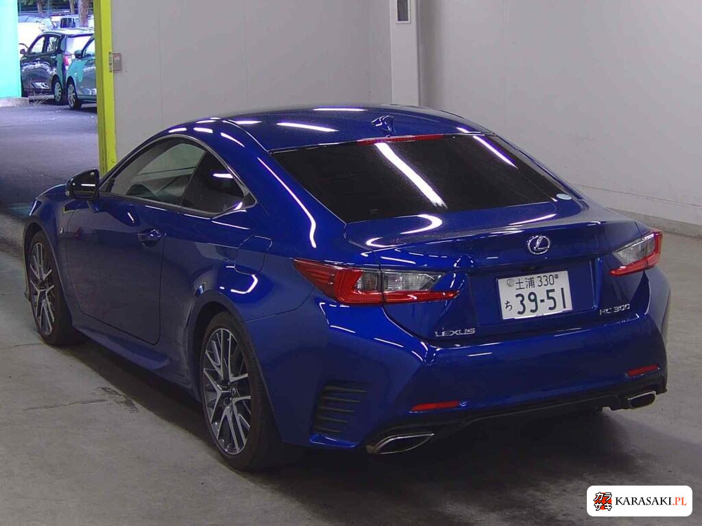 Lexus RC 2018 z aukcji japońskiej