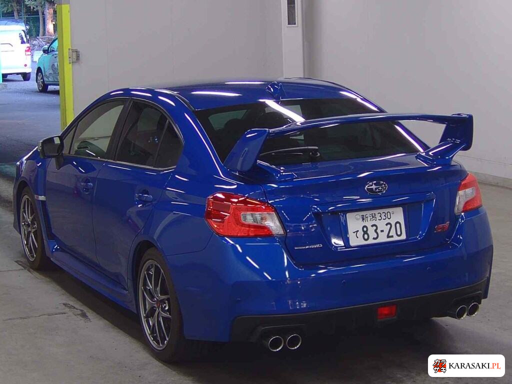Subaru WRX STI 2016 z aukcji japońskiej