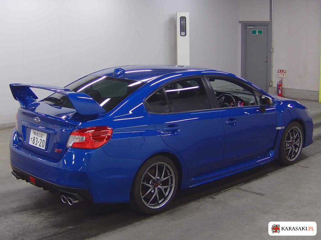Subaru WRX STI 2016 z aukcji japońskiej