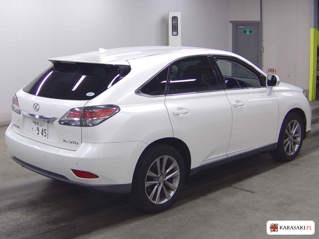 Lexus RX 2014 z aukcji japońskiej
