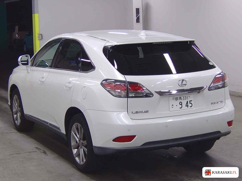 Lexus RX 2014 z aukcji japońskiej