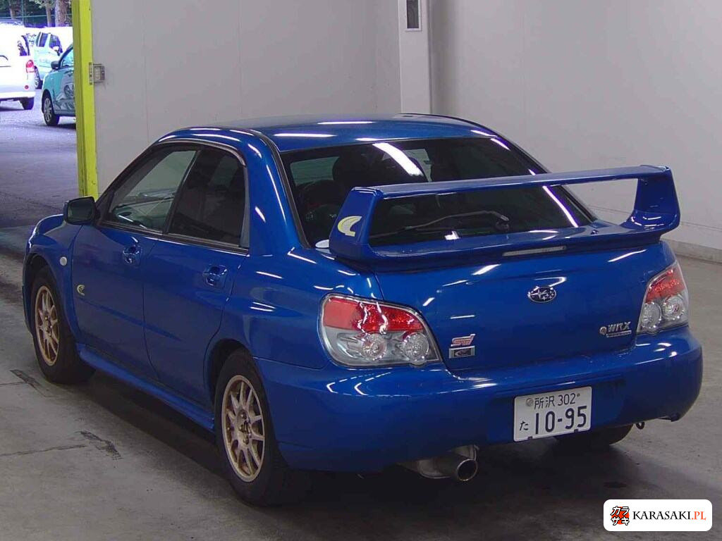Subaru Impreza 2005 z aukcji japońskiej