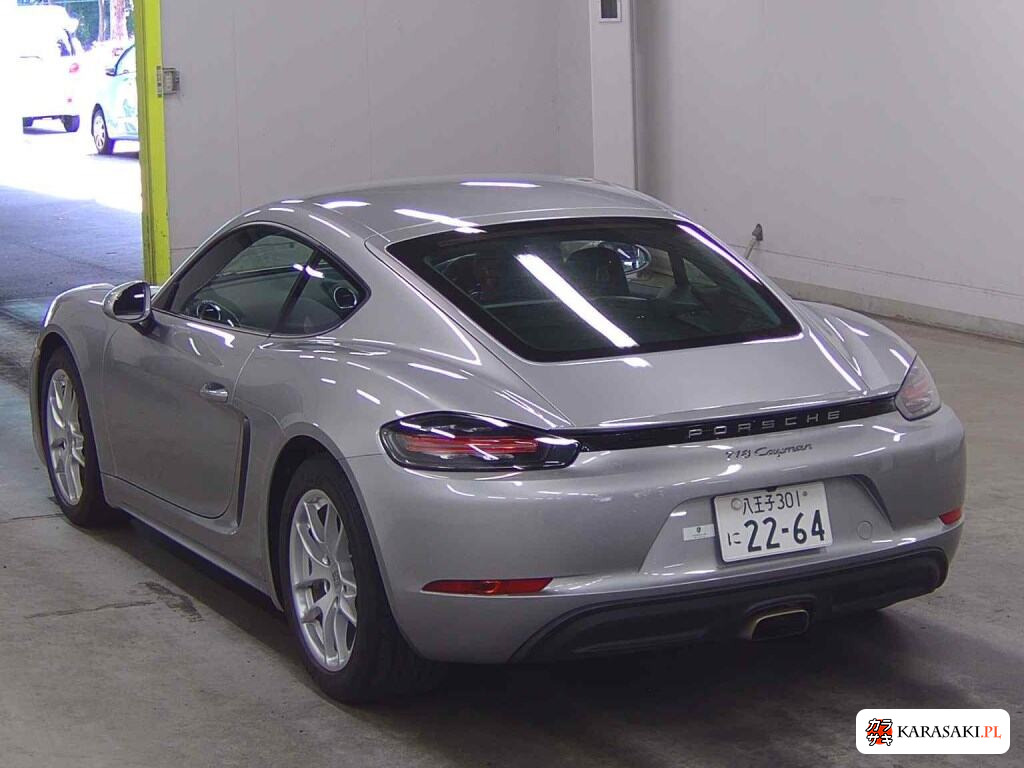 Porsche 718 Cayman 2018 z aukcji japońskiej