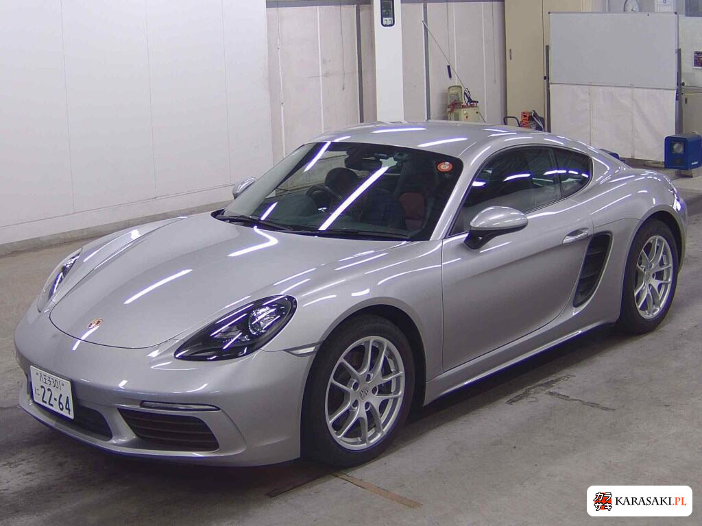 Porsche 718 Cayman 2018 z aukcji japońskiej